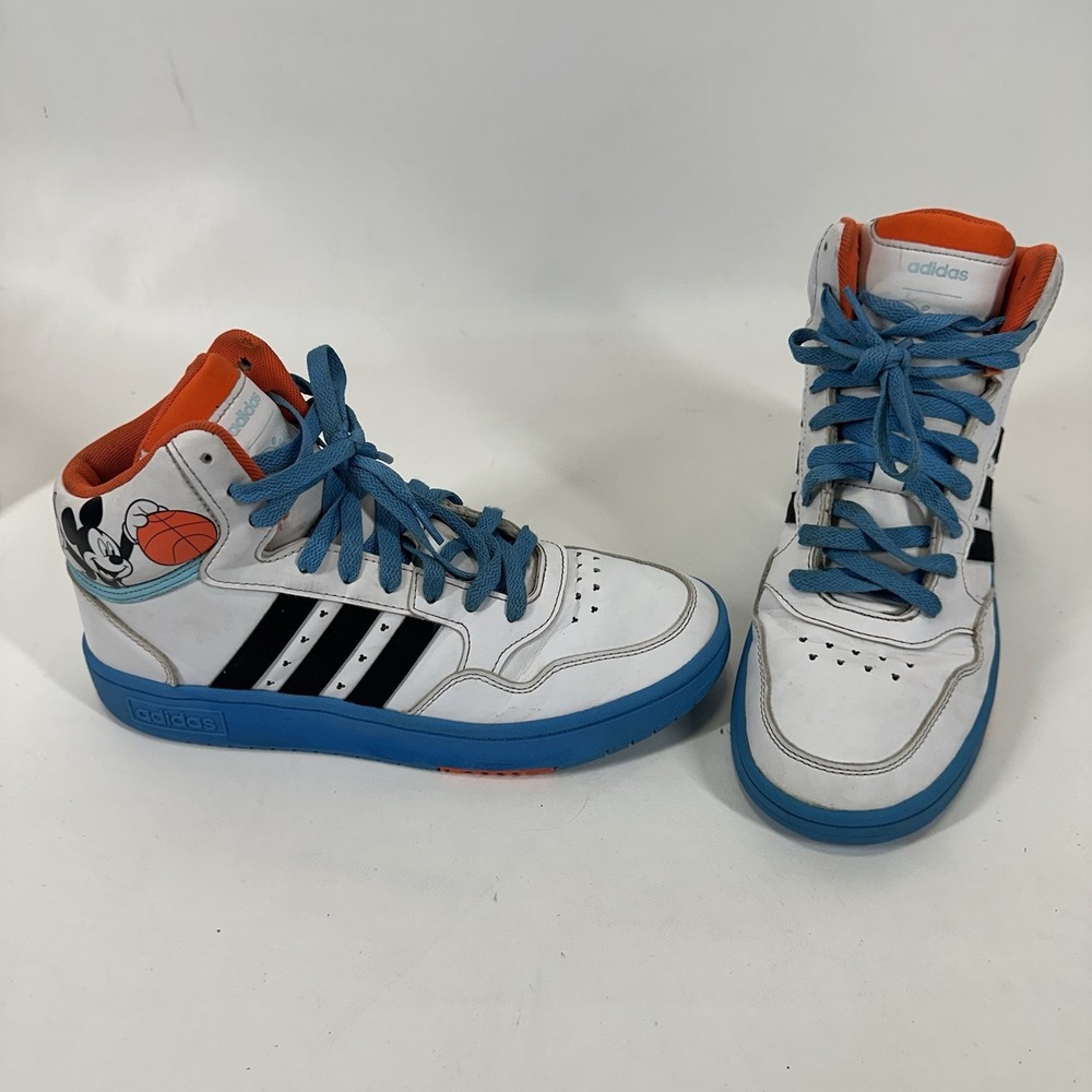 Adidas Hoops 3.0 x Disney‎ Mid Mickey Big Kids/mens Size 6 Women's 8